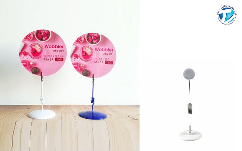 Wobbler để bàn